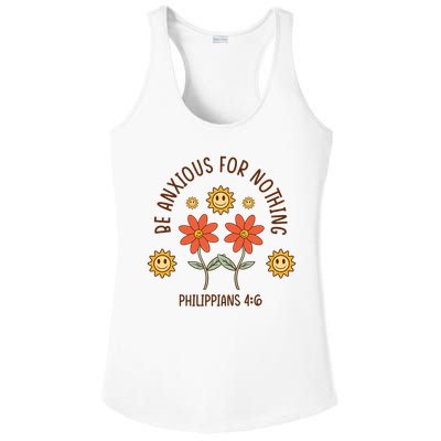 Be Anxious For Nothing Ladies PosiCharge Competitor Racerback Tank