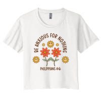 Be Anxious For Nothing Crop Top
