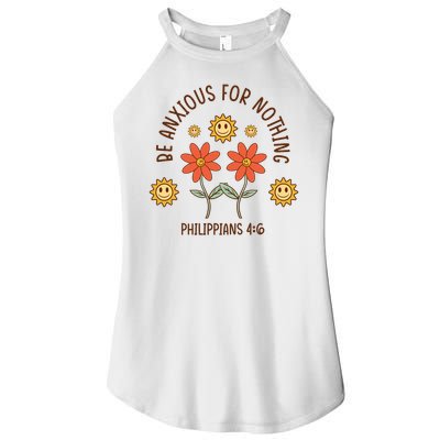 Be Anxious For Nothing Women's Perfect Tri Rocker Tank
