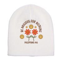 Be Anxious For Nothing Short Acrylic Beanie