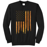 Beekeeping American Flag Honeycomb Honey Bees Beekeeper Sweatshirt