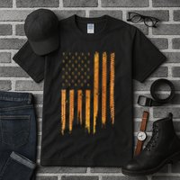 Beekeeping American Flag Honeycomb Honey Bees Beekeeper Tall T-Shirt