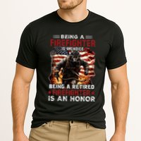 Being A Firefighter Is A Choice Being A Retired Firefighter Performance Shirt