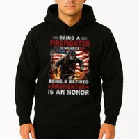Being A Firefighter Is A Choice Being A Retired Firefighter Hoodie