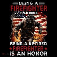 Being A Firefighter Is A Choice Being A Retired Firefighter Toddler Hoodie