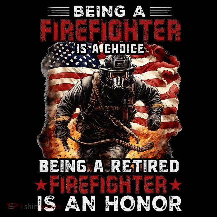 Being A Firefighter Is A Choice Being A Retired Firefighter Toddler Hoodie