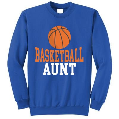 Basketball Aunt Family Sister Aunt Gift Sweatshirt