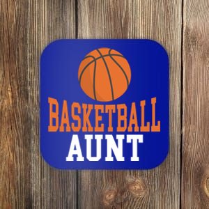 Basketball Aunt Family Sister Aunt Gift Coaster