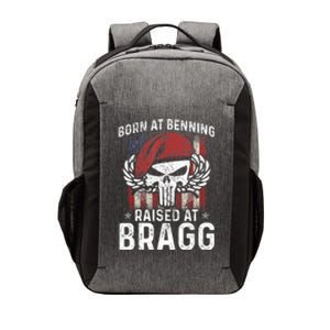 Born At Ft Benning Raised Fort Bragg Airborne, Veterans Day Vector Backpack