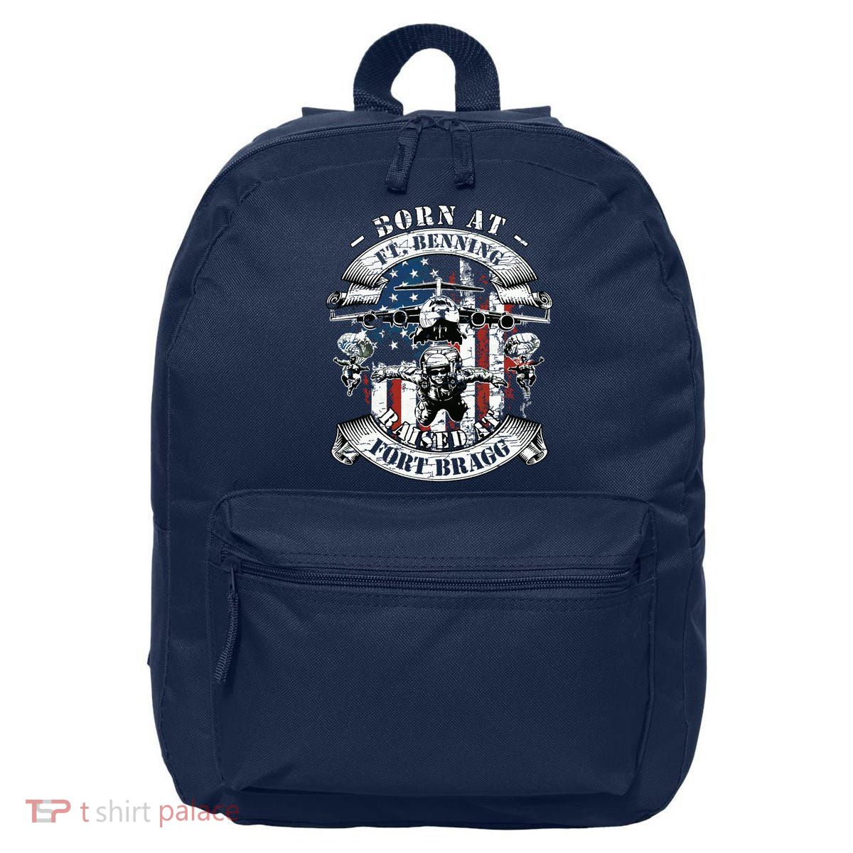 Born At Fort Benning Raised At Fort Bragg 82nd Airborne 16 in Basic Backpack