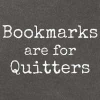 Bookmarks Are For Quitters Gift Book Lovers Librarian Cotton Canvas Backpack
