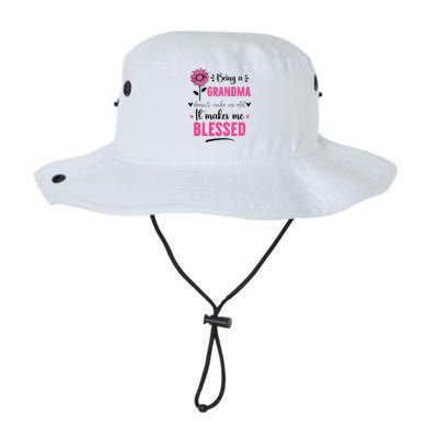 being a grandma doesn't make me old it makes me blessed Legacy Cool Fit Booney Bucket Hat