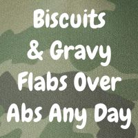 Biscuits And Gravy Flabs Over Abs Any Day Funny Breakfast Gift Legacy Tie Dye Trucker Hat