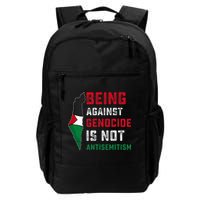 Being Against Genocide Is Not Antisemitism Support Palestine Backpack