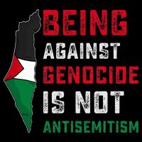 Being Against Genocide Is Not Antisemitism Support Palestine 7-Panel Snapback Hat