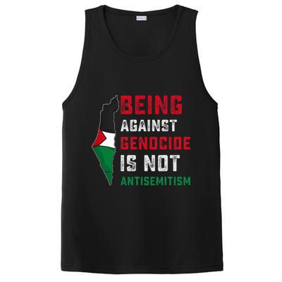 Being Against Genocide Is Not Antisemitism Support Palestine PosiCharge Competitor Tank