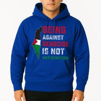 Being Against Genocide Is Not Antisemitism Support Palestine Hoodie