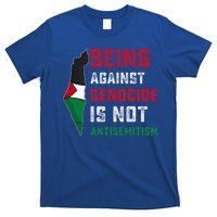 Being Against Genocide Is Not Antisemitism Support Palestine T-Shirt