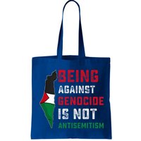Being Against Genocide Is Not Antisemitism Support Palestine Bag