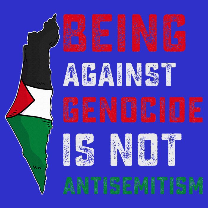 Being Against Genocide Is Not Antisemitism Support Palestine Bag