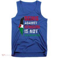 Being Against Genocide Is Not Antisemitism Support Palestine Tank Top