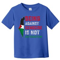 Being Against Genocide Is Not Antisemitism Support Palestine Toddler T-Shirt