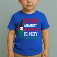 Being Against Genocide Is Not Antisemitism Support Palestine Toddler T-Shirt