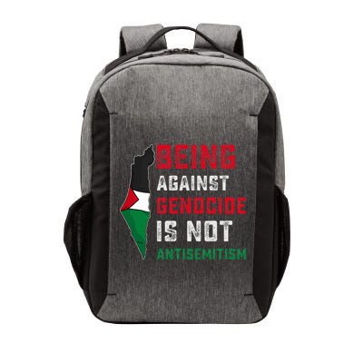 Being Against Genocide Is Not Antisemitism Support Palestine Vector Backpack