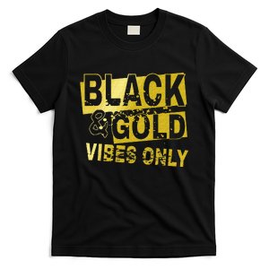 Black And Golds Cool Design T-Shirt