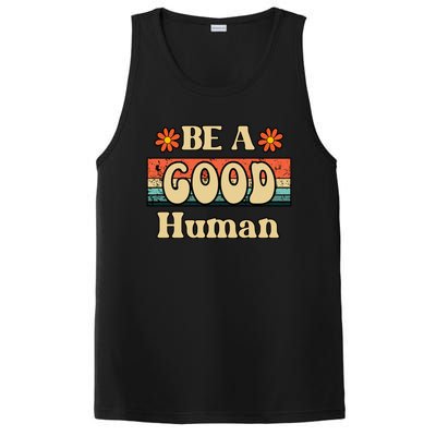 Be A Good Hu Retro Positive Thinking Gift PosiCharge Competitor Tank