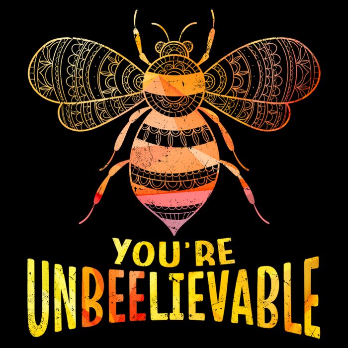 Bee Art Graphic Unbeelievable Bees Meaningful Gift Cooling Performance Crew T-Shirt