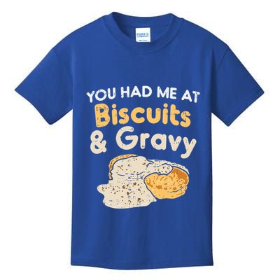 Biscuits And Gravy Gift Funny Food Funny Gift Kids T-Shirt