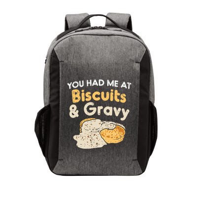 Biscuits And Gravy Gift Funny Food Funny Gift Vector Backpack