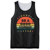 Be A Good Human Kindness Matters Mesh Reversible Basketball Jersey Tank