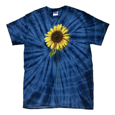 Being A Gigi Makes My Life Complete Gift Sunflower Tie-Dye T-Shirt