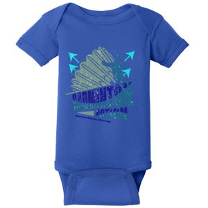 Badminton Action Great Gift Baby Bodysuit