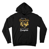 Being A Grandma Makes My Life Complete Announcement Funny Hoodie