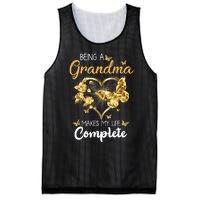 Being A Grandma Makes My Life Complete Announcement Funny Mesh Reversible Basketball Jersey Tank