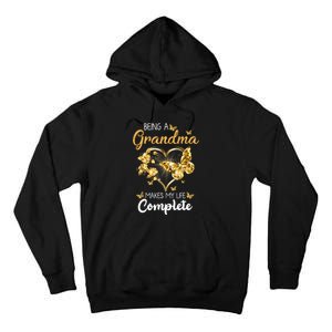 Being A Grandma Makes My Life Complete Announcement Funny Tall Hoodie