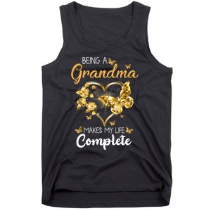 Being A Grandma Makes My Life Complete Announcement Funny Tank Top