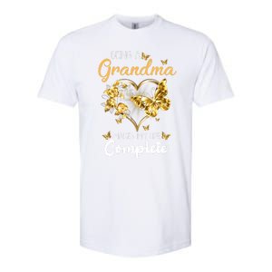 Being A Grandma Makes My Life Complete Announcement Funny Softstyle CVC T-Shirt