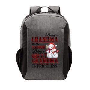 Being A Grandma Is An Honor Being Great Grandma Is Priceless Vector Backpack