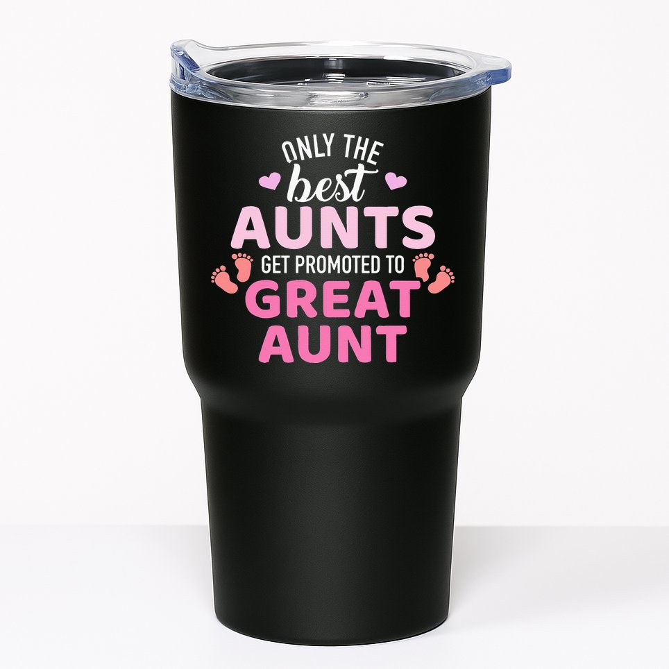 Best aunts get promoted to great aunt Tumbler