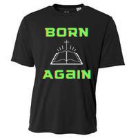 Born Again Gamer Saved Believe Forgiven Cooling Performance Crew T-Shirt