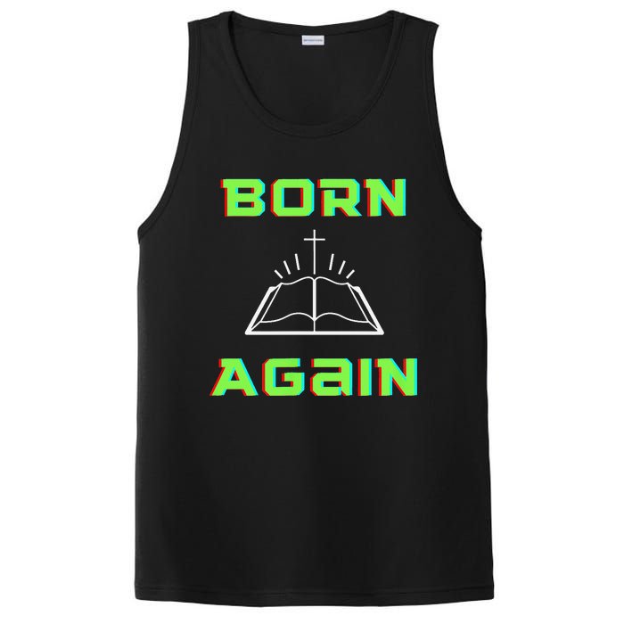 Born Again Gamer Saved Believe Forgiven PosiCharge Competitor Tank