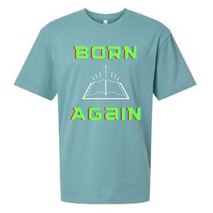 Born Again Gamer Saved Believe Forgiven Sueded Cloud Jersey T-Shirt