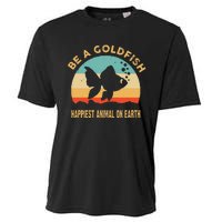 Be a goldfish happiest animal on earth Cooling Performance Crew T-Shirt