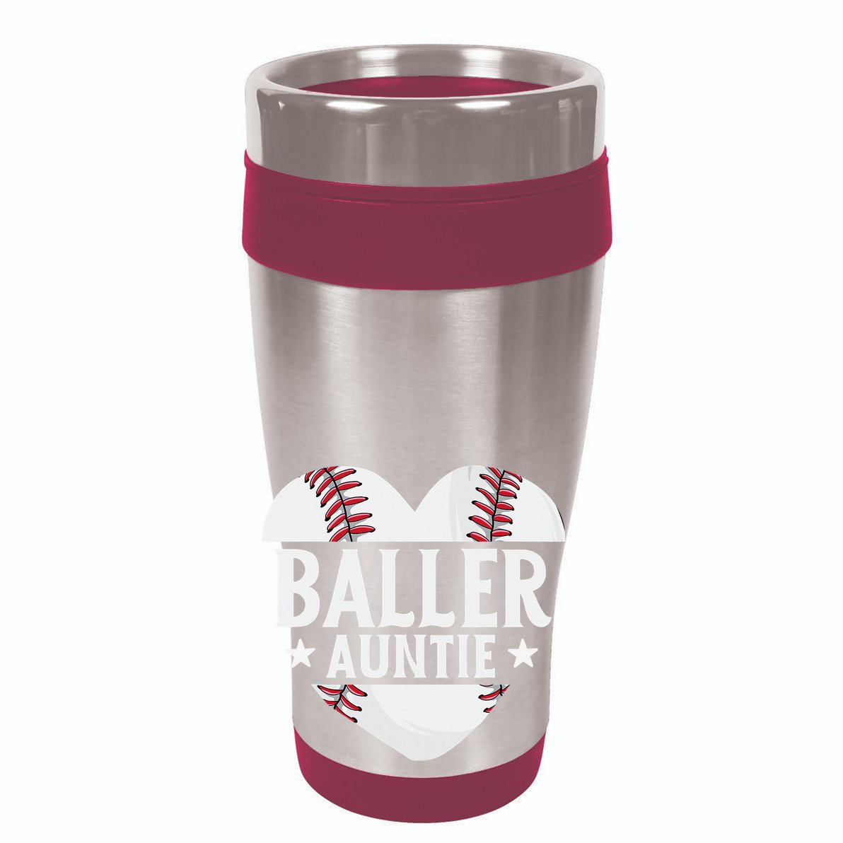 Baseball Aunt Gift Baller Auntie Mother's Day Mom  Impact Tech Backpack