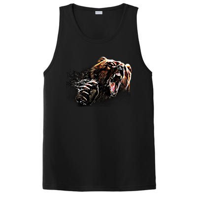 Big Alaska Grizzly Bear Clothing & - Grizzly Bear PosiCharge Competitor Tank