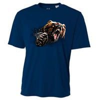 Big Alaska Grizzly Bear Clothing & - Grizzly Bear Cooling Performance Crew T-Shirt